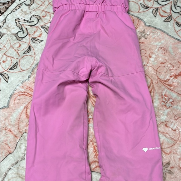 Girls pink Obermeyer Snow pants, 6 - Picture 6 of 6